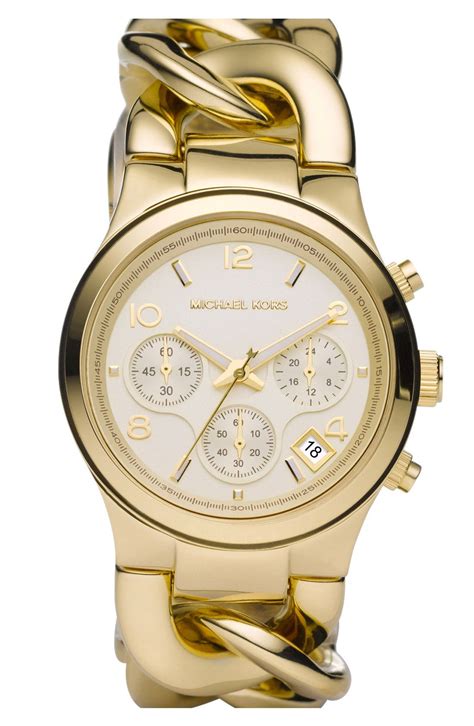 michael kors bracelet watch gold|Michael Kors adjustable bracelet.